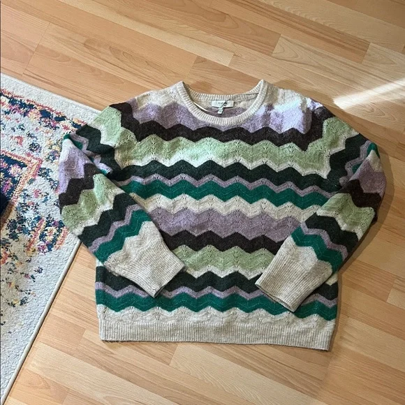 Chevron Pattern Sweater - Picture 1 of 5